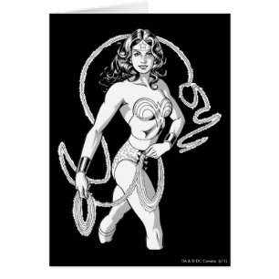 Mujer Maravilla: Combatiente blanco y negro