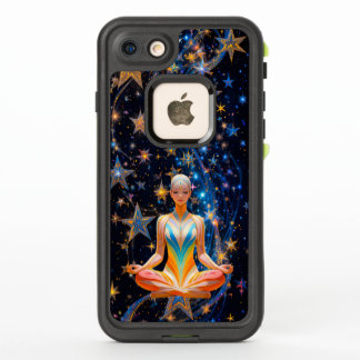 Mujer meditativa - Funda Mystical Galaxy para iPho