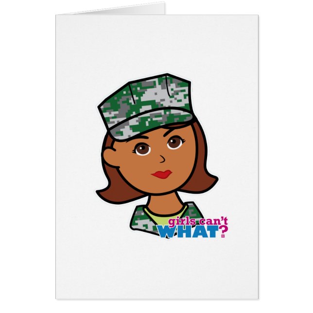 Mujer militar (Frente)