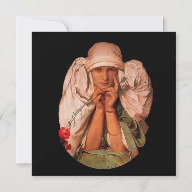 Mujer mística con clavación (Anverso)