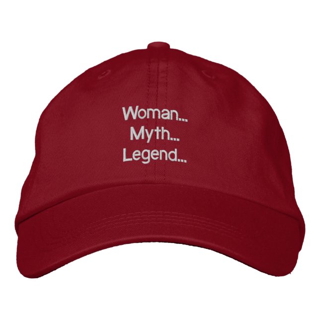 Mujer. Mito. Leyenda... Gorra (Anverso)