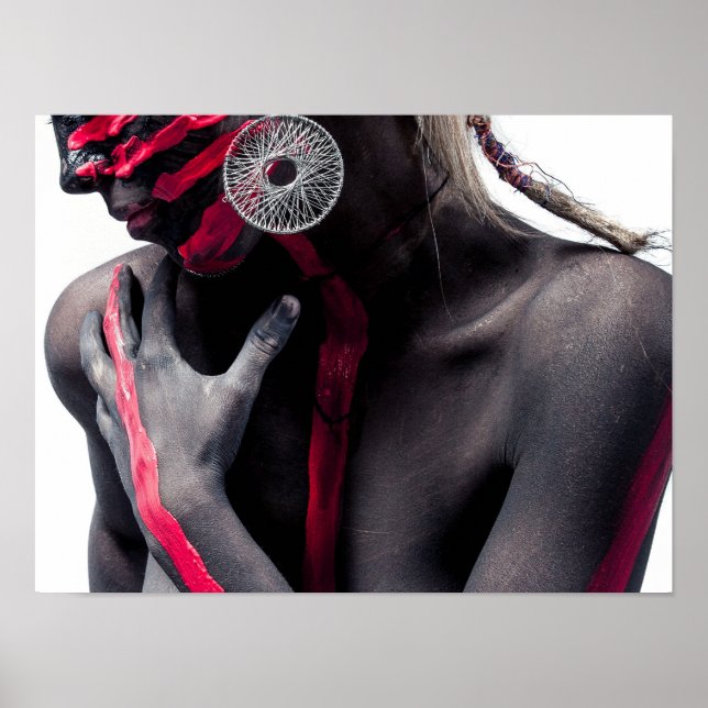 mujer, mujer, retrato, modelo, arte (Frente)