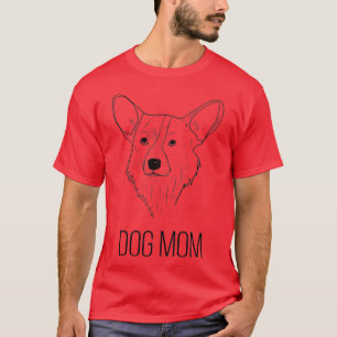 Mujer Pembroke Welsh Corgi Perro Mamá Camiseta