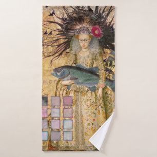 Mujer Piscis Vintage Gótico Clásico