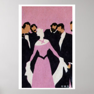 Mujer Popular - Impresión de Caja de Cerillas - Pa