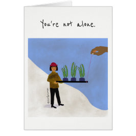 Mujer que consigue una mano (ayuda)