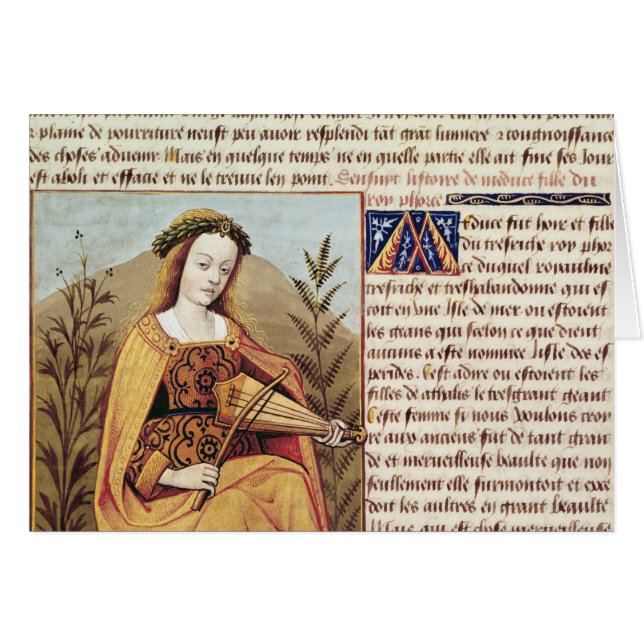 Mujer que juega un viol (Anverso (Horizontal))