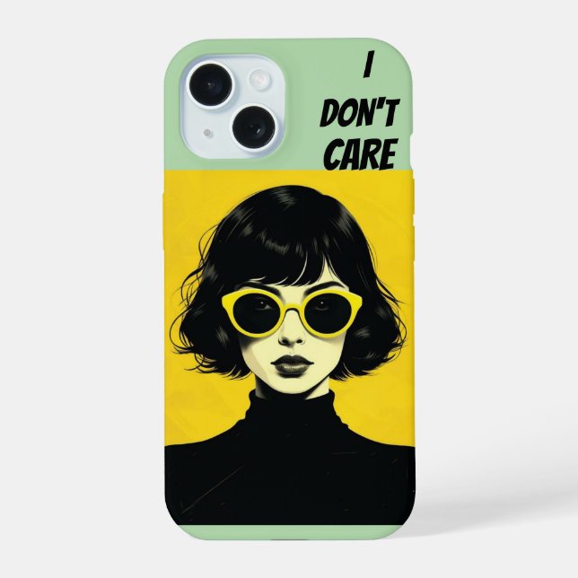 Mujer Retro Chic, no me importa (Reverso )