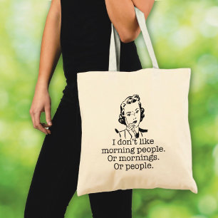 Mujer Retro Mañana La Gente Se Metió En La Bolsa