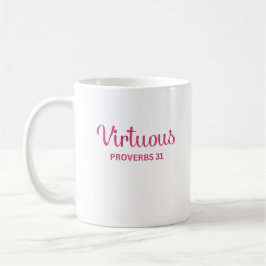 Mujer rosa virtuosa proverbe 31 tazas de café