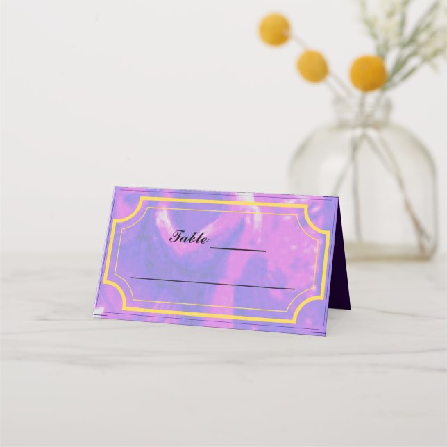 Mujer samaritana en la tarjeta del lugar Boda (Anverso)