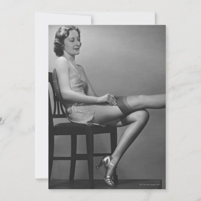 Mujer sentada en la silla (Anverso)