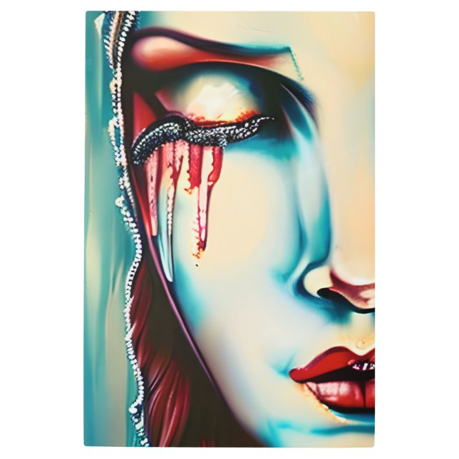 Mujer Shimmery de arte etéreo (Anverso)