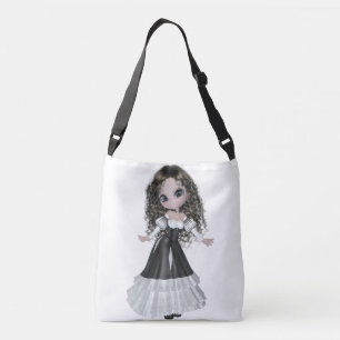 Mujer triguena todo encima - imprima la bolsa para