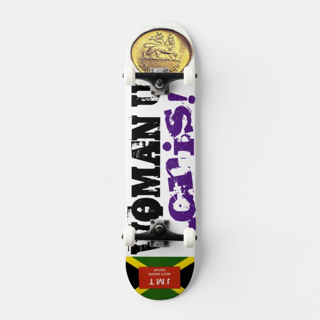MUJER U CRIS Skateboard (Anverso)