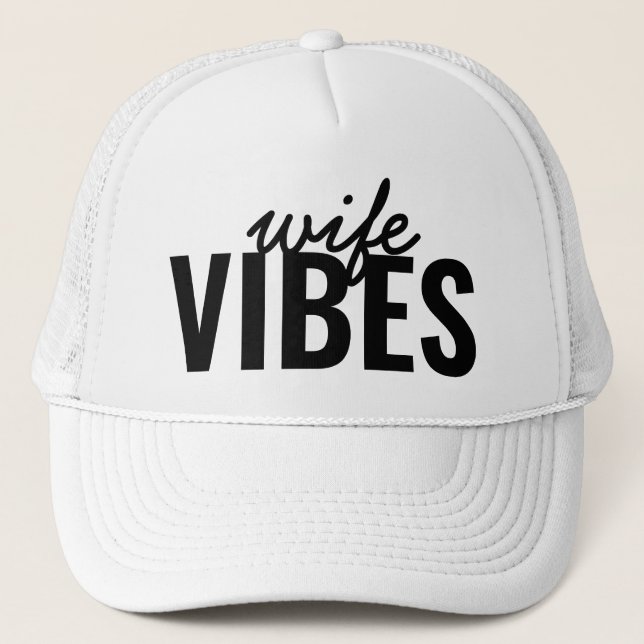 Mujer Vibes Camión Sombrero Bachelorette (Anverso)
