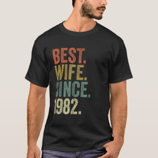 Mujeres 40 Aniversario Boda Camisetas Mejor Esposa
