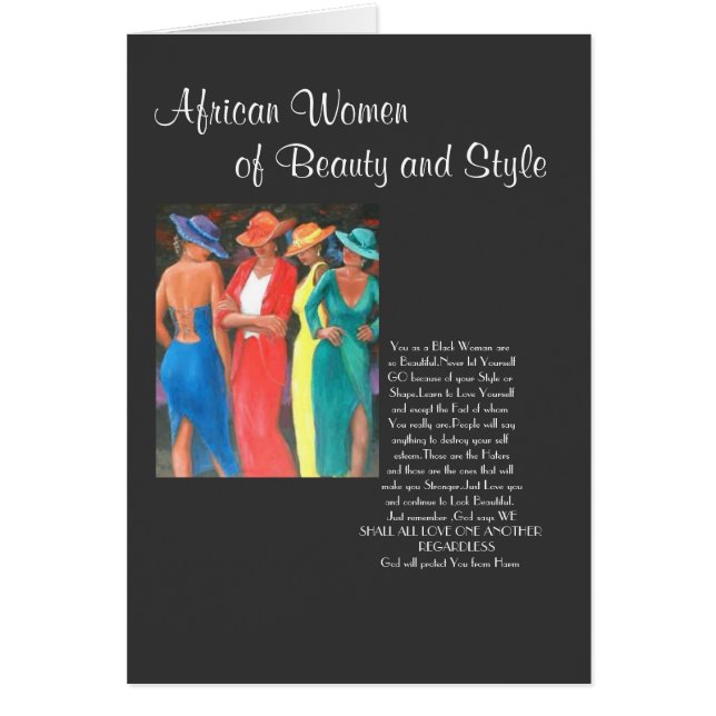 Mujeres africanas (Frente)