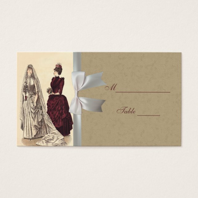 Mujeres Bodas de novias de vintage (Frente)