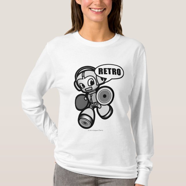 Mujeres - camisa del Bot del altavoz (Anverso)