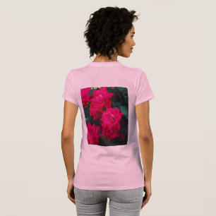 MUJERES CAMISETA EN CAMISA DOBLE LATERAL ROSA