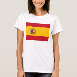 Mujeres camisetas con bandera de ESPAÑA