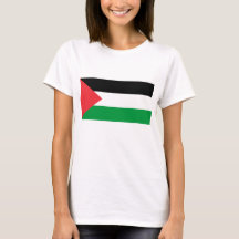 Mujeres camisetas con bandera de Palestina