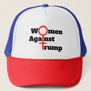 Mujeres contra el sombrero camionero de Trump