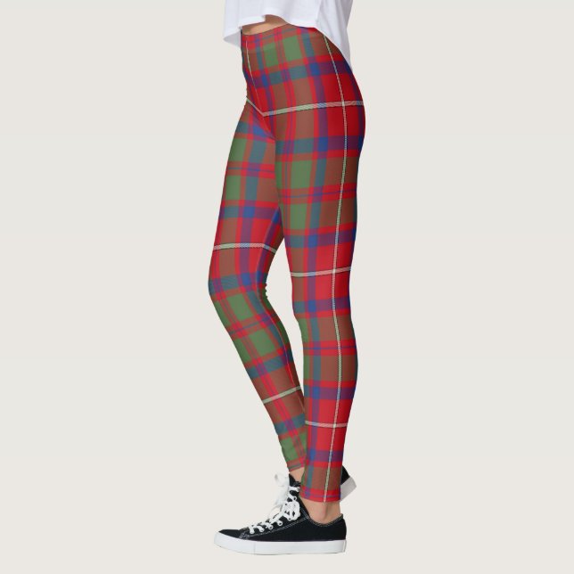 Mujeres de Escocia Shaw Tartan Leggings (Izquierda)