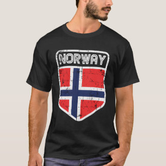 Mujeres de la bandera noruega estilo Jersey estilo