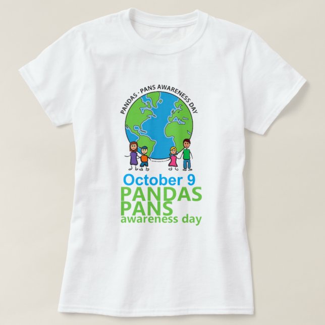 Mujeres de la camiseta del día de la conciencia de (Diseño del anverso)