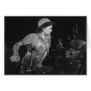 Mujeres de la Segunda Guerra Mundial - Tarjeta de 