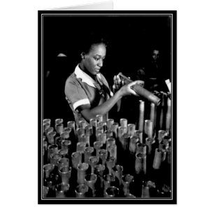 Mujeres de la Segunda Guerra Mundial - Tarjeta de