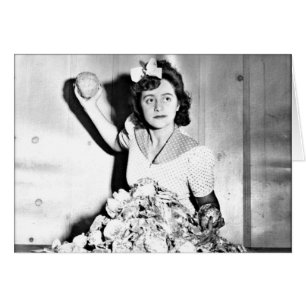 Mujeres de la Segunda Guerra Mundial - Tarjeta de