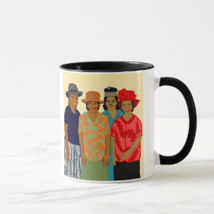 Mujeres de la taza de la iglesia