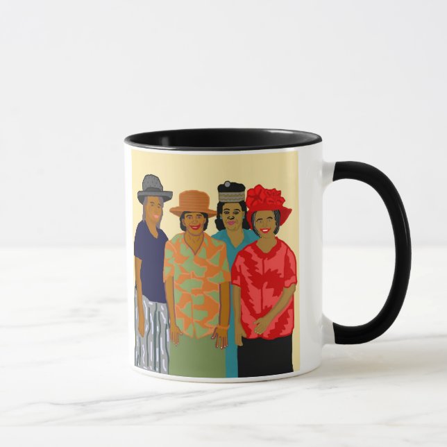 Mujeres de la taza de la iglesia (Derecha)