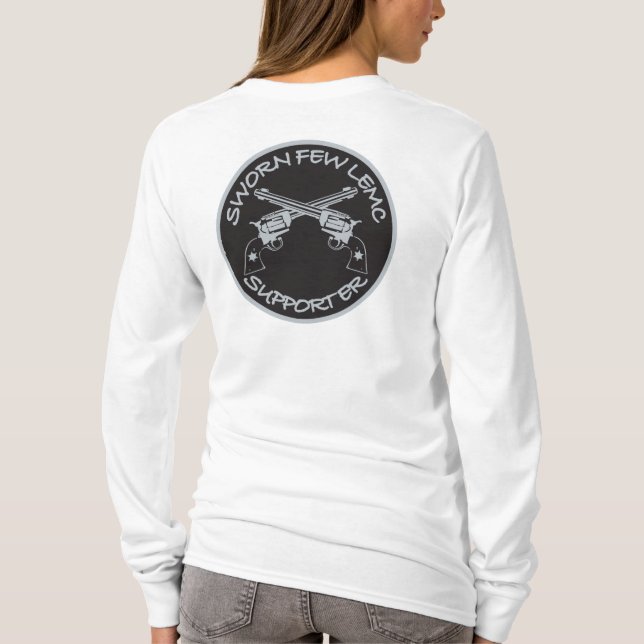 MUJERES DE LEMC APOYAN LA Camiseta LS (Reverso)