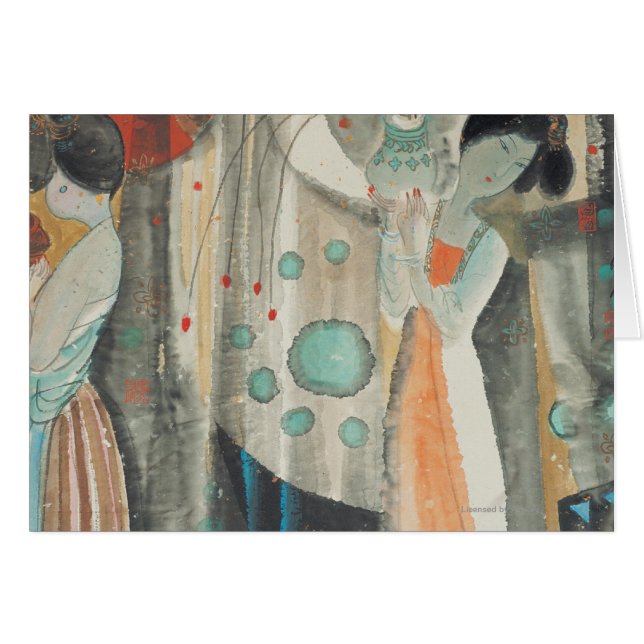 Mujeres de Tang (Anverso (Horizontal))