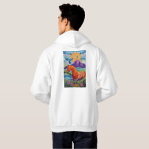 Mujeres de Valor Edredón, Sudadera con Capucha par