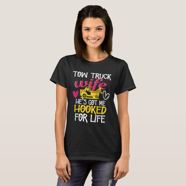 Mujeres del remolque de la camiseta de la ropa de (Anverso completo)