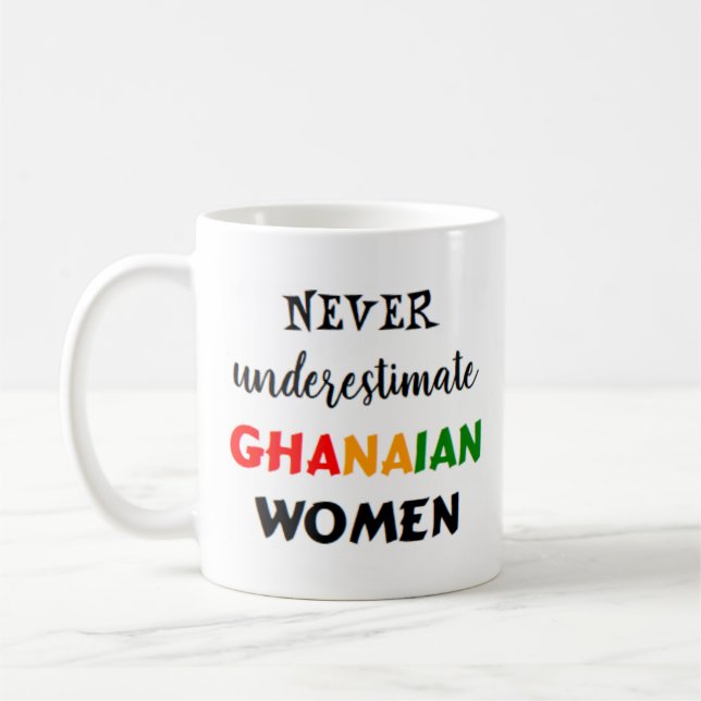 mujeres ghanesas tazas de café (Izquierda)