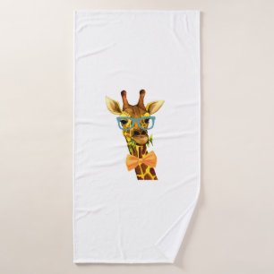 Mujeres hombres Nerdy Giraffe, animal gracioso