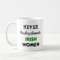 mujeres irlandesas tazas de café