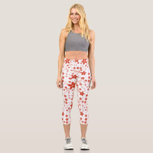 Mujeres Leggings Arte Natural, Mujeres Capri Arte