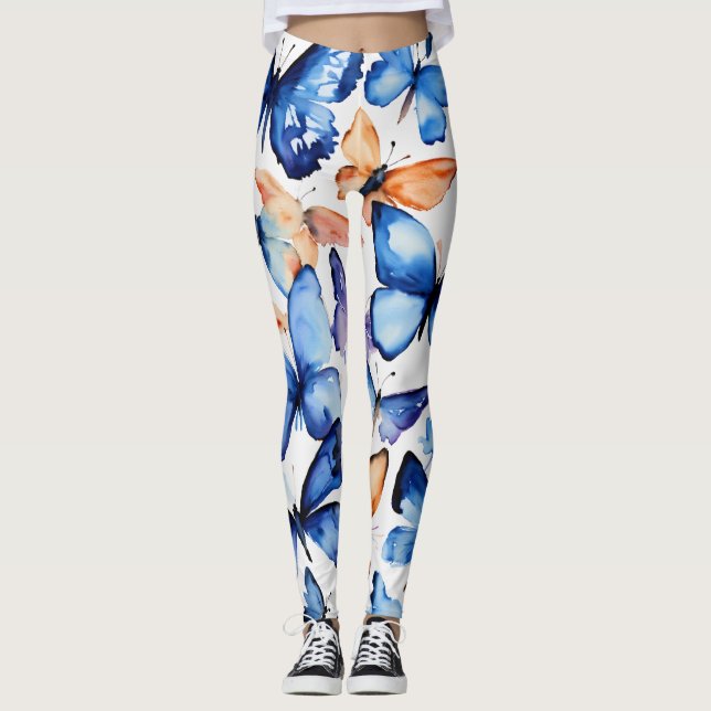 mujeres leggings con mariposas lindas (Anverso)