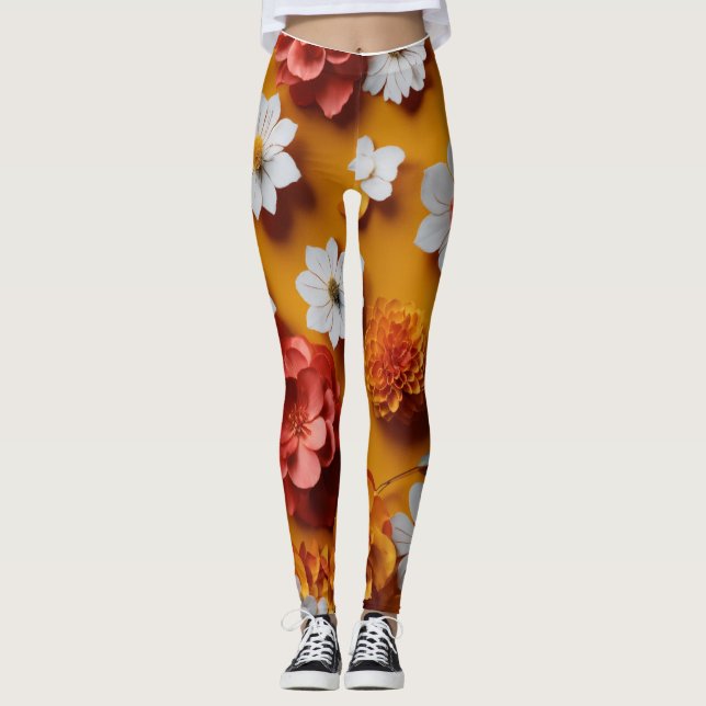 mujeres leggings mostaza amarillo (Anverso)