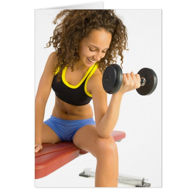 Mujeres levantando pesos (Frente)