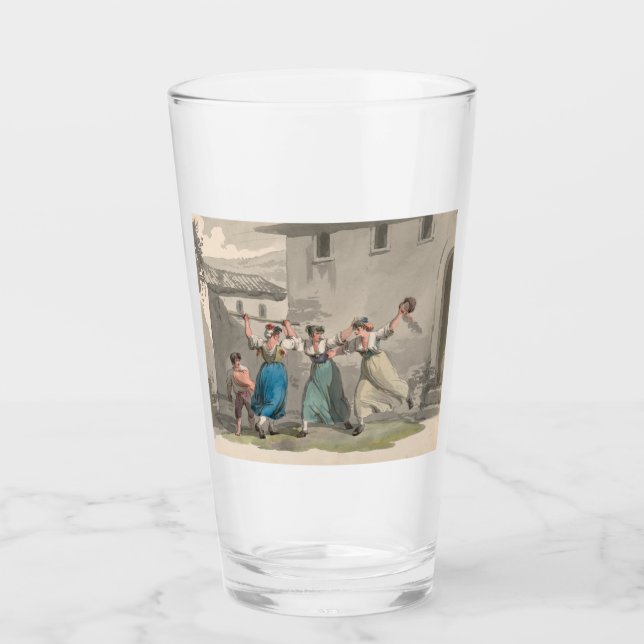 Mujeres luchando en Roma, Italia (Escena histórica (Anverso)