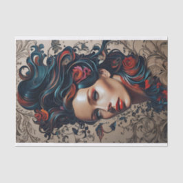 Mujeres modernas únicas desentienden papel de teji