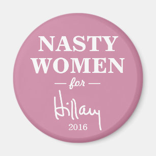 MUJERES NASTY para el imán de la campaña de Hillar